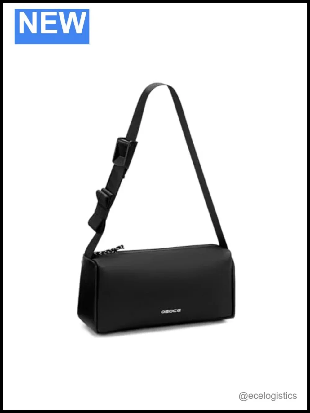 Water Resistant PU Faux Leather Sling Bag Small Crossbody Backpack